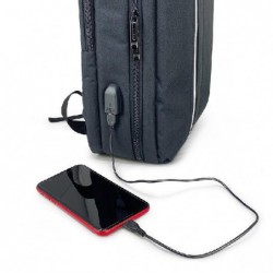 ZAINO FUSION TESSUTO NERO ANTIGRAFFIO [0081698-40.jpg]