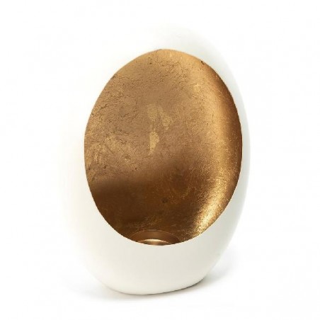 ---PORTA CANDELA BIANCO E ORO 21x29cm [9120004-00.jpg]