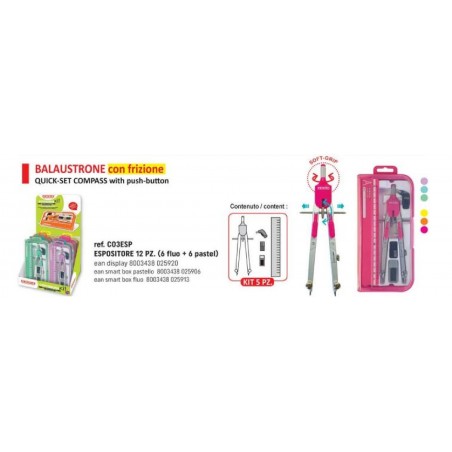 BALAUSTRONE C/ALLUNGA+ACCESS. PASTELLO [8065505-00.jpg]