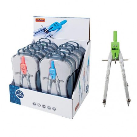 BALAUSTRONE SEMPLICE FLUO KEEP PASTELLO APERTURA RAPIDA, ASTE SNODATE [8066101-00.jpg]