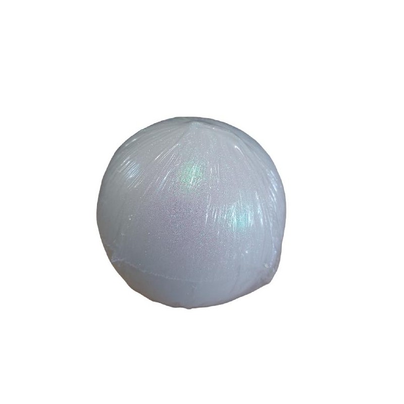 CANDELA SFERA-d90mm BIANCA GLITTER [0714561-00.jpg]