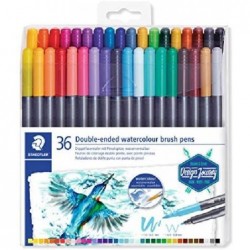 PENNARELLO STAEDTLER BRUSH 36pz ACQUAR. [8079001-00.jpg]
