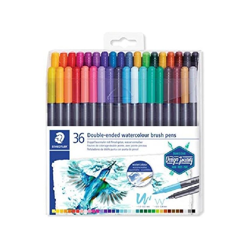 PENNARELLO STAEDTLER BRUSH 36pz ACQUAR. [8079001-00.jpg]