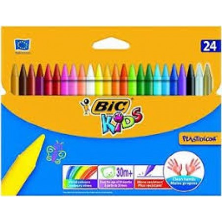 PASTELLI CERA BIC PLASTIDECOR 24pz [8079124-00.jpg]