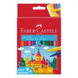 FABER CASTELL 12 PENNARELLI PUNTAfine [8084201-00.jpg]