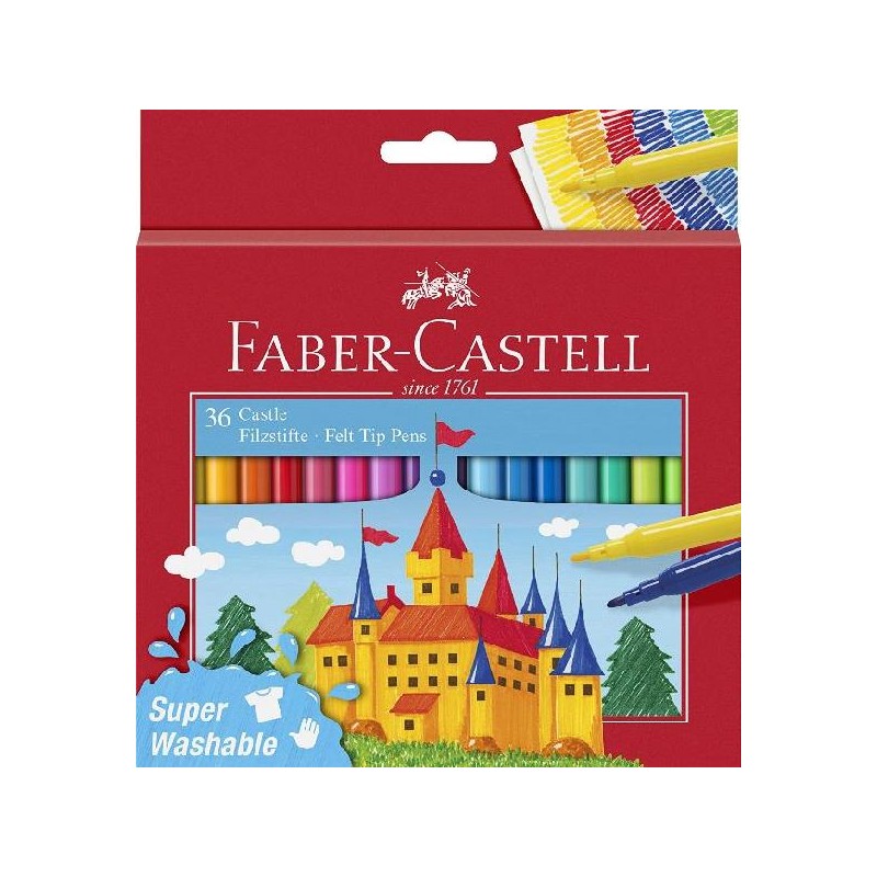 FABER CASTELL 36 PENNARELLI PUNTAfine [8084203-00.jpg]