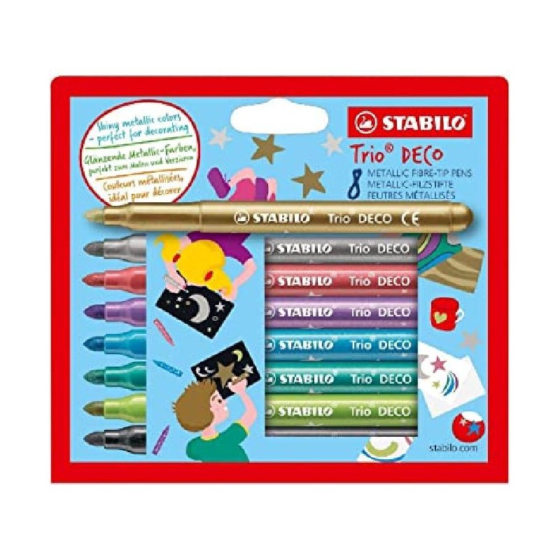 STABILO TRIO DECO METALLIC ast.8pz [8085903-00.jpg]