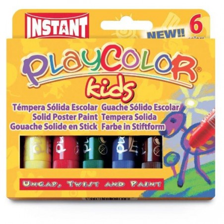 TEMPERA SOLIDA PlayColor 6pz [8100106-00.jpg]