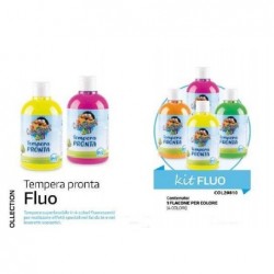 TEMPERA FLUO 250ml Cbook  in 4 colori [8120810-00.jpg]