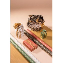 BOBINA IN PPL PAVE BORDEAUX cm100x25mt UN LATO FANTASIA E UN LATO ORO [2629101-10.jpg]