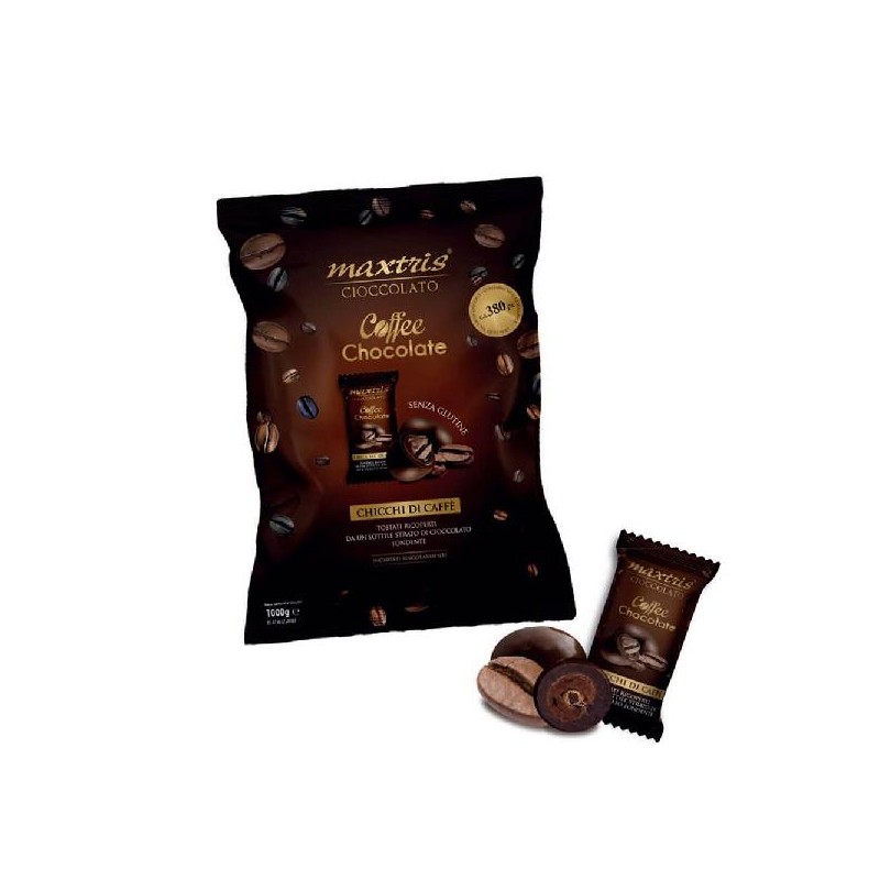 COFFEE CHOCOLATE 1kg FONDENTE CHICCO DI CAFFE AL CIOCCOLATO FONDENTE [0151169-00.jpg]