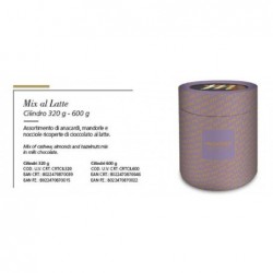 CILINDRO VIOLA MIX AL LATTE 320g ANACARDI,MANDORLE E NOCCIOLE CIOCCOLATO AL LATTE [0151167-00.jpg]