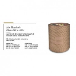 CILINDRO BEIGE MIX MANDORLA 320g CIOCCOLATO BIANCO,LATTE E FONDENTE [0151166-00.jpg]