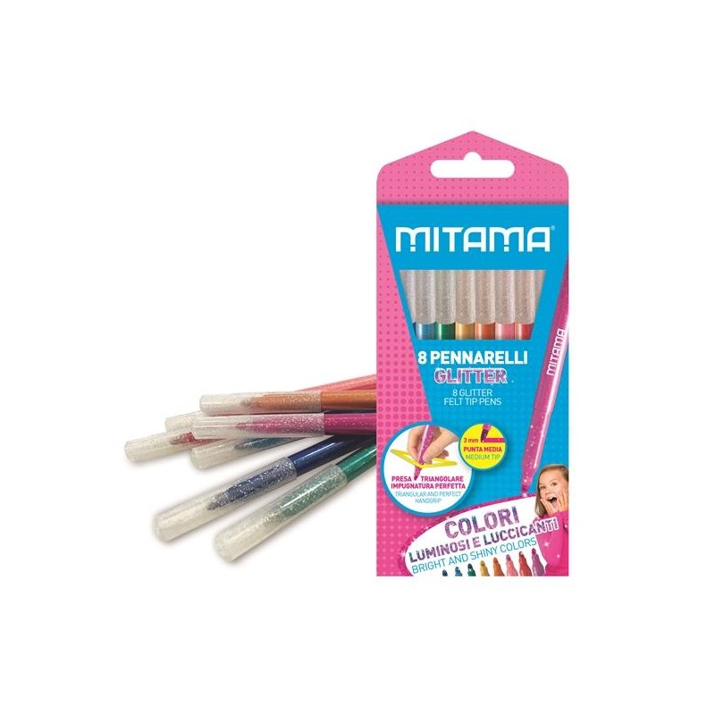 ---PENNARELLI TRIA GLITTER 8pz [8170337-00.jpg]