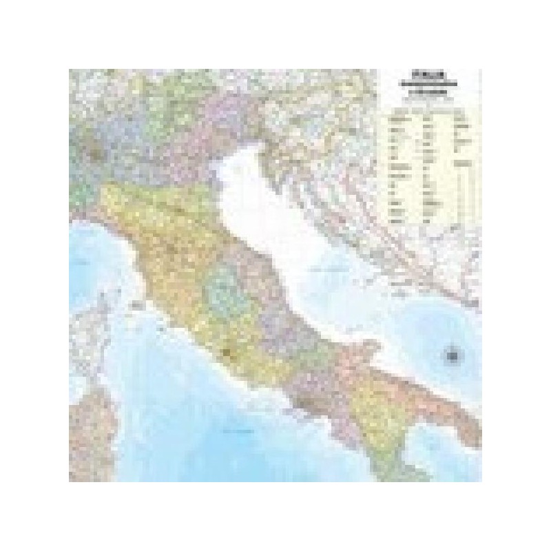 CARTINE GEOGRAFICHE A4-ITALIA 10p [8310001-00.jpg]