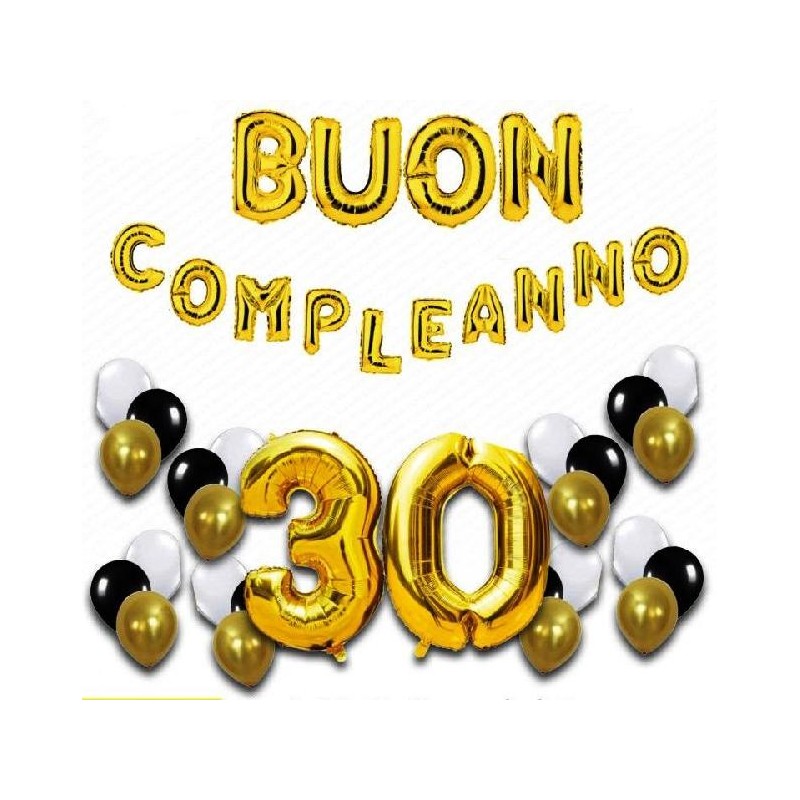 SET 39 PALLONCINI METAL 30anni SCRITTA 40cm-NORMAL 30cm-NUMERI 81cm [8400031-00.jpg]
