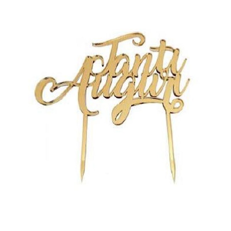 ---TOPPER PLEXI TANTI AUGURI ORO [8400201-00.jpg]