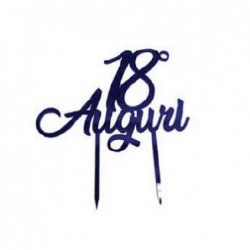 ---TOPPER PLEXI 18 AUGURI BLU [8400204-00.jpg]