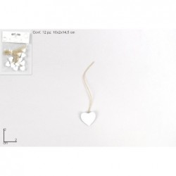 CUORICINI LEGNO 2cm-12pz BIANCHI [0144678-00.jpg]