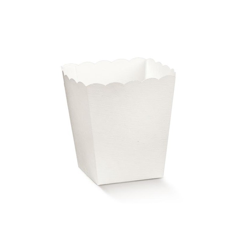 VASO 70x70x110mm FIBRA BIANCA [TONO19078-00.jpg]