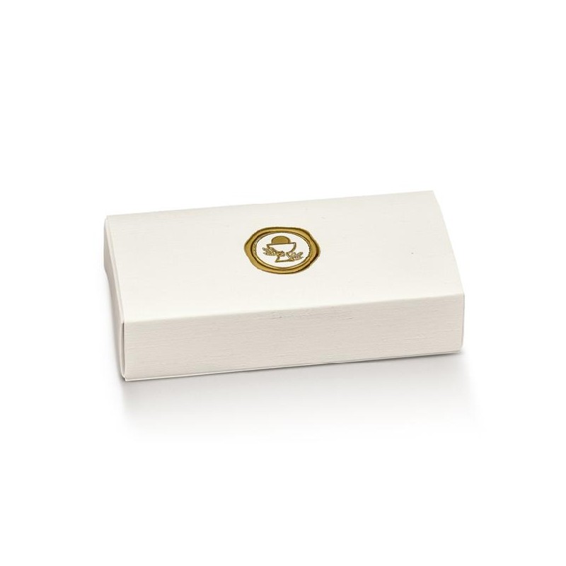 CASSETTO QUADRATO 120x50x30mm FIBRA BIAN STAMPA COMUNIONE ORO [TONO19084-00.jpg]