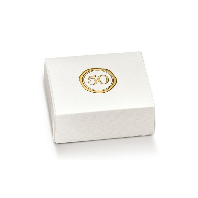 CASSETTO QUADRATO 60x50x30mm FIBRA BIAN STAMPA 50 ORO [TONO19093-00.jpg]