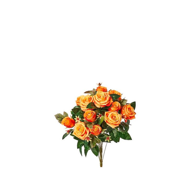 MAZZO 13 BOCCIOLI DI ROSA ARANCIO [9022024-00.jpg]