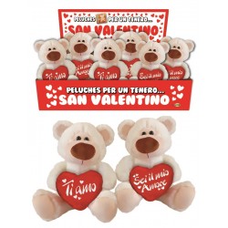 ---PELUCHE ORSO BIANCO 20cm...