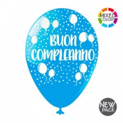 PALLONCINI MEDI B.COMPLEANNO 12pz Ass [8402102-00.jpg]