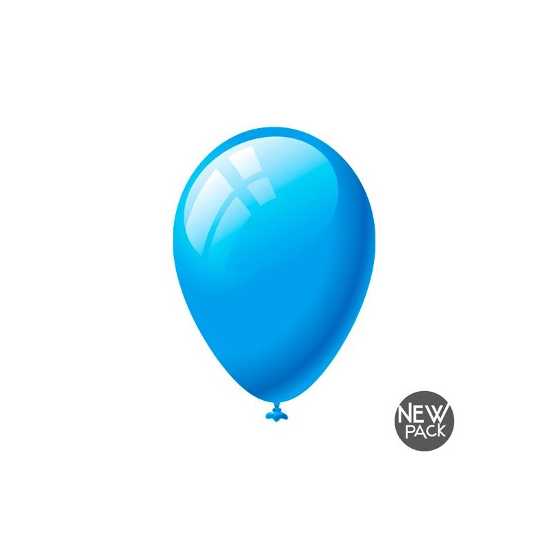 PALLONCINI MEDIO cm28-CELESTI-16pz [8402274-00.jpg]