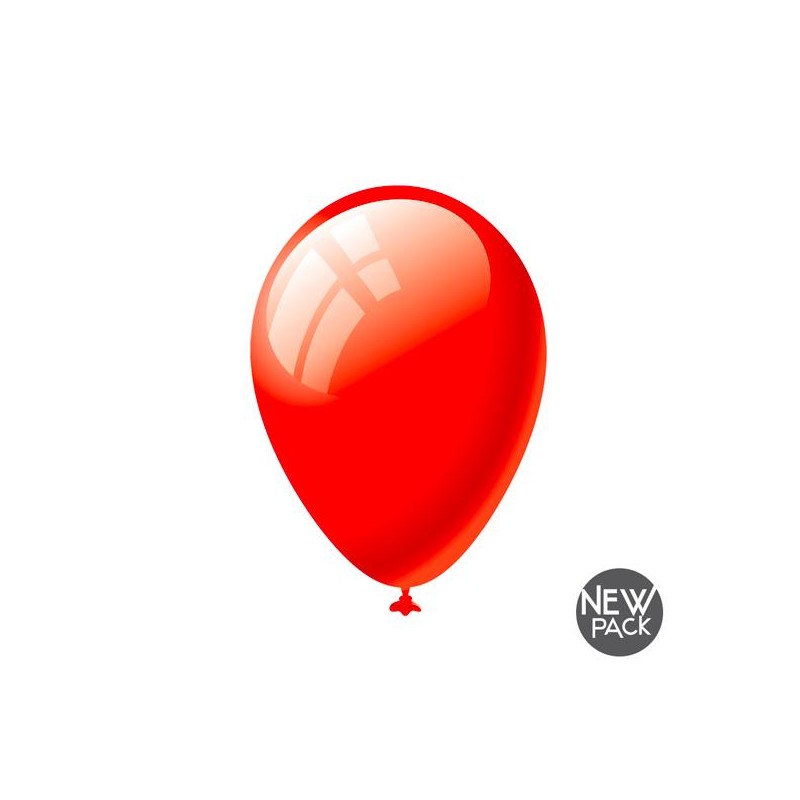 PALLONCINI MEDI cm28-ROSSI-16pz [8402280-00.jpg]
