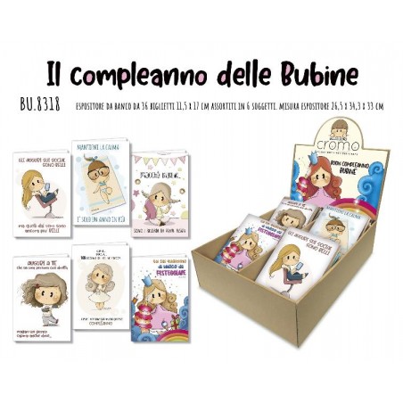BUBINE BIGLIETTI COMPL. 11x17 6sogg Ass. [2200109-00.jpg]
