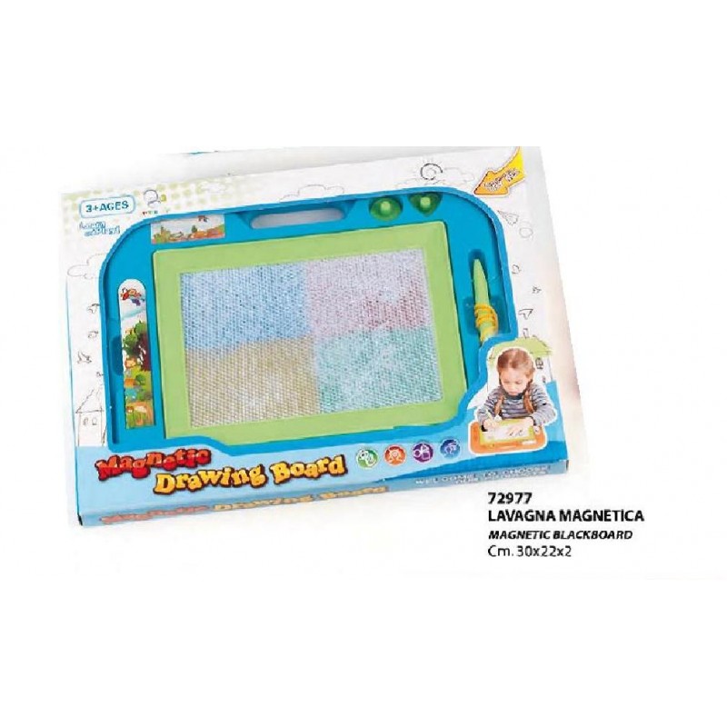 LAVAGNA MAGNETICA 30x22 AZZURRA [0072977-00.jpg]