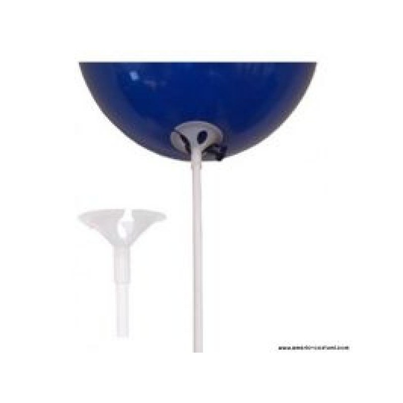 SUPPORTO STECCHE PLASTICA BIANCO 100pz [8410006-00.jpg]