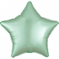 PALLONCINO SATIN 43cm STELLA VERDEpastel [8410118-00.jpg]