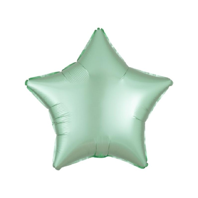 PALLONCINO SATIN 43cm STELLA VERDEpastel [8410118-00.jpg]