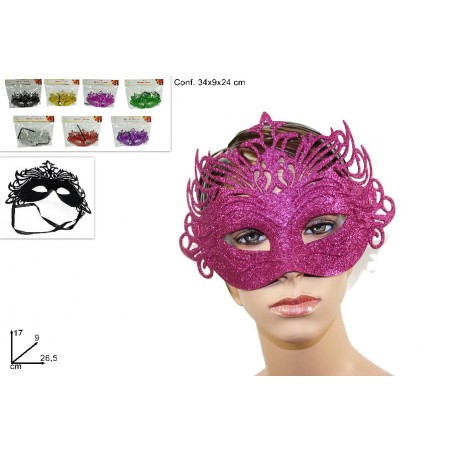 MASCHERA VENEZIANA GLITTER [9030810-00.jpg]
