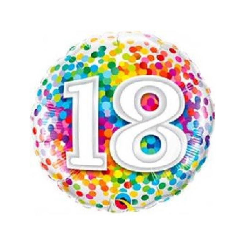 FOIL 46cm 18 ANNI CONFETTI [8413018-00.jpg]