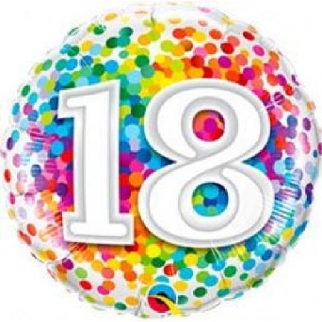FOIL 46cm 18 ANNI CONFETTI [8413018-00.jpg]