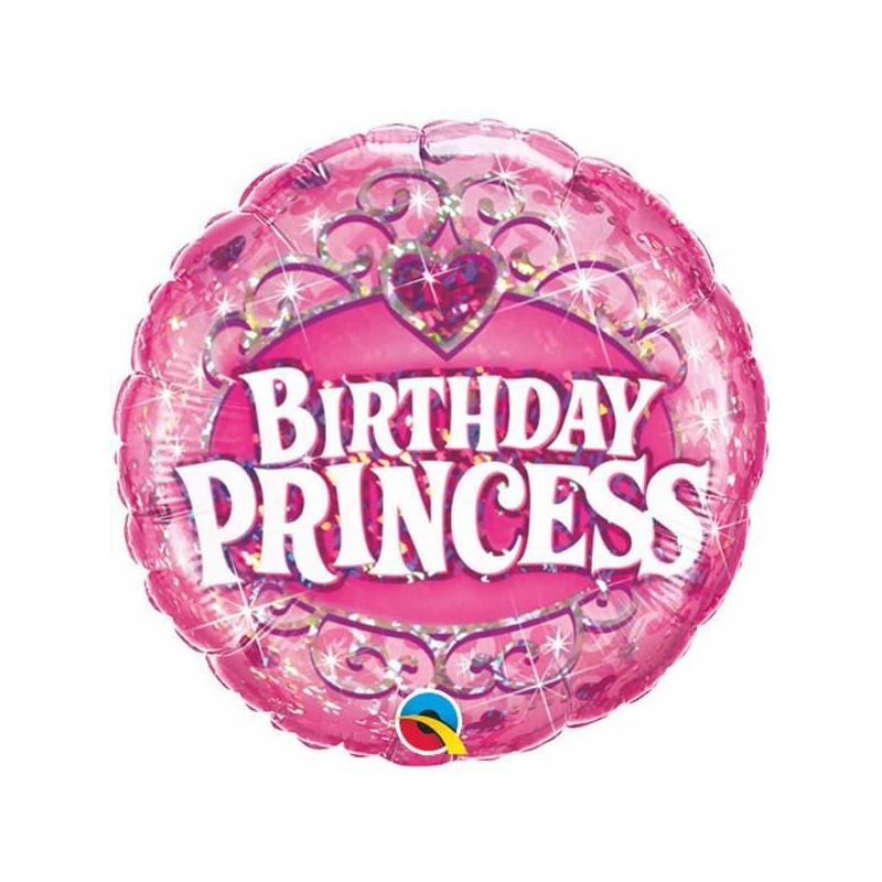 PALLONCINO FOIL B.DAY PRINCIPESSA 23cm [8413078-00.jpg]