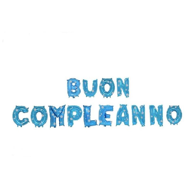 PALLONCINI BUON COMPLEANNO 40cm AZZURRO [8413107-00.jpg]