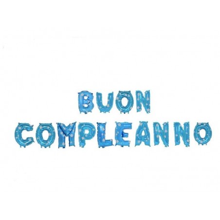 PALLONCINI BUON COMPLEANNO 40cm AZZURRO [8413107-00.jpg]