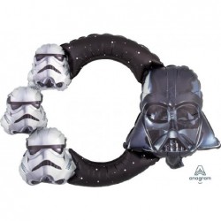 FOIL SELFIE FRAME STARWARS 53x73 [8413196-00.jpg]