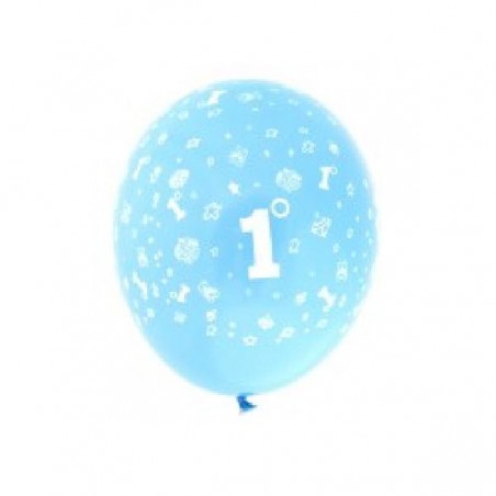 ---PALLONCINI Nr 1 28cm 50pz CELESTE [8413310-00.jpg]