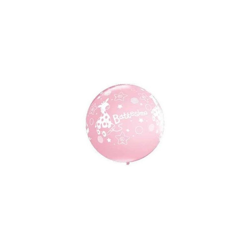 ---PALL. BATTESIMO ROSA 76cm-2pz GIRAFFA [8413319-00.jpg]