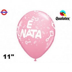 ---PALLONCINI-E'NATA-ROSA 28cm 50pz [8413323-00.jpg]