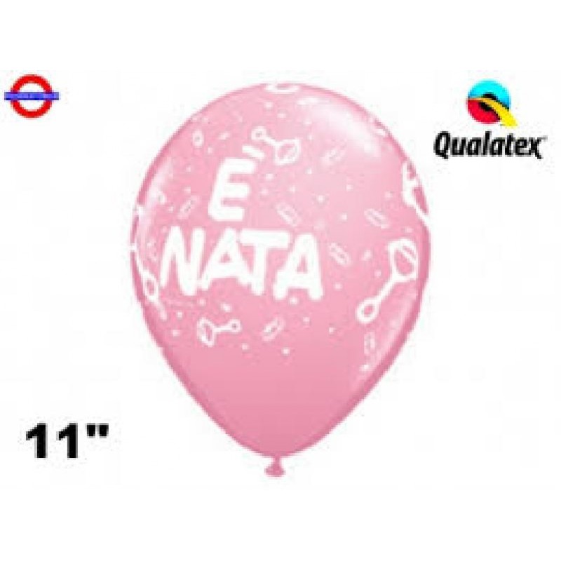 ---PALLONCINI-E'NATA-ROSA 28cm 50pz [8413323-00.jpg]