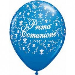 PALLONCINI COMUNIONE 13cm-BLU 50pz [8413346-00.jpg]