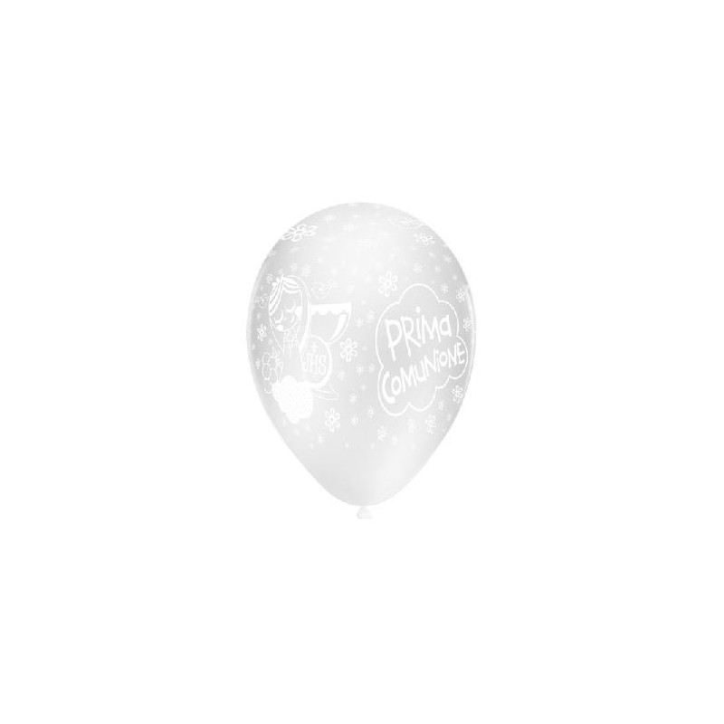 PALLONCINI COMUNIONE 13cm-TRASP. 50pz [8413349-00.jpg]