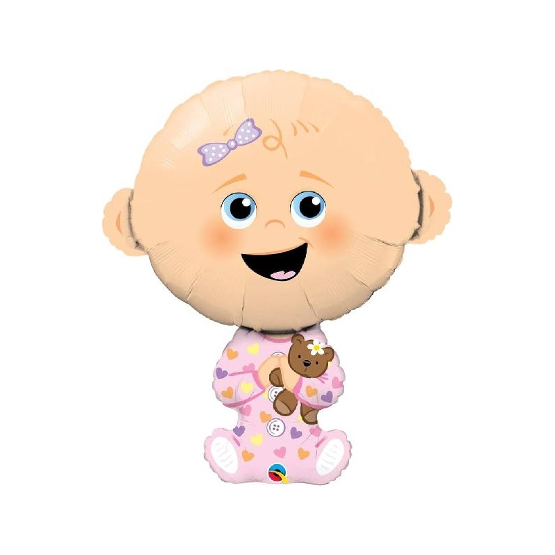 FOIL SAGOMA BIMBA ROSA 97cm [8413279-00.jpg]